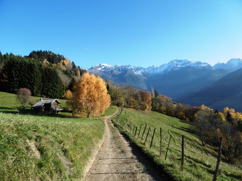 Gite Au Coeur Du Chalet En Belledonne Vers Prapoutel Les 7 Laux Sainte-Agnès Kamer foto